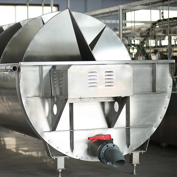 Spiral Precooling Machine or Pre-Chilling Machine for Poultry Slaughtering and Processing Line in Slaughter House