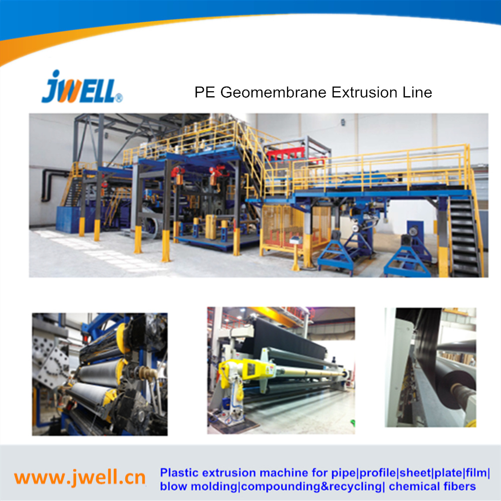 PE Geomembrane/Waterproof Sheet Extrusion Line, Geomembrane/Waterproof Making Machine/Production Line/Extrusion/Line/Extruder/Machine