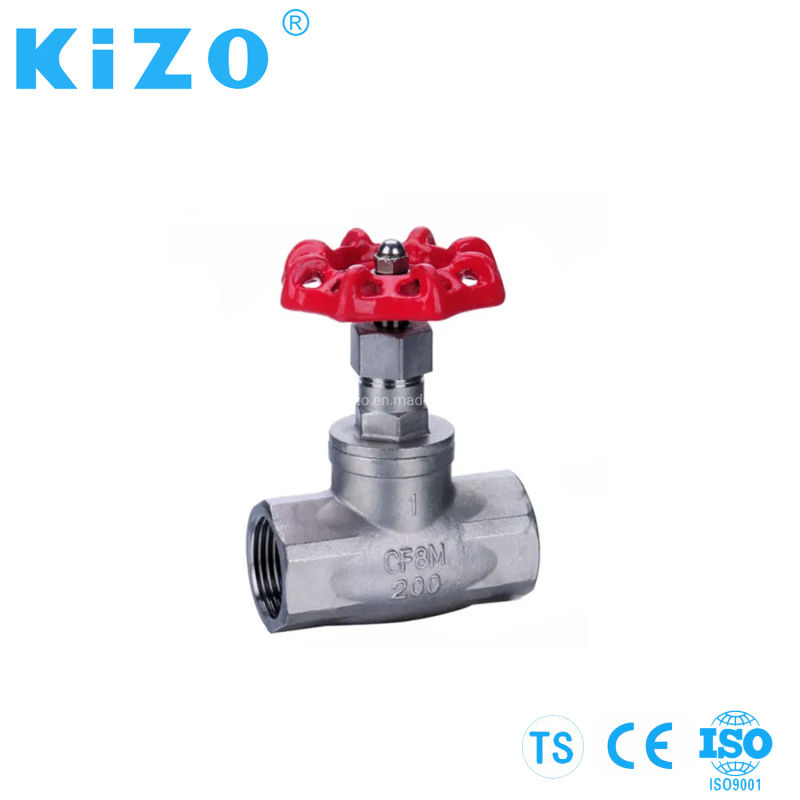 SS316 Threaded End Stainless Steel Gate Valve