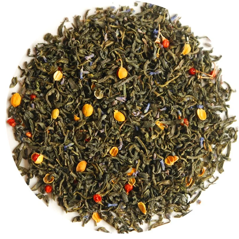 Wholesale Jasmine and Mint Flavor Green Tea Custom Flavor