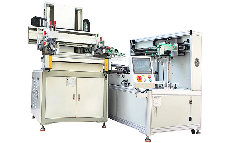 Fully Automatic PCB Sheet Vertical Vacuum Silk Screen Printing Machine with Edge-Alignment