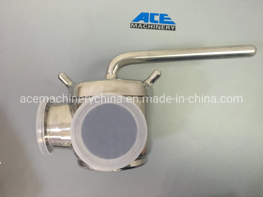 Sanitary Stainless Steel Manual Plug Valve SS304/316L