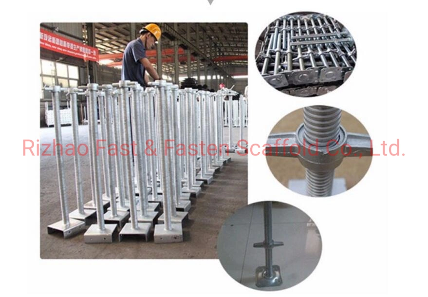 Adjustable Scaffolding Base Jack Scaffolding Screw Jack