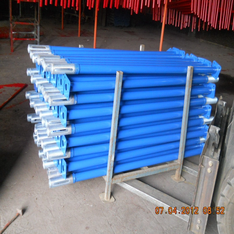 Painted Adjustable Steel Shoring Prop Scaffold Frame Formwork Steel Scaffolding System