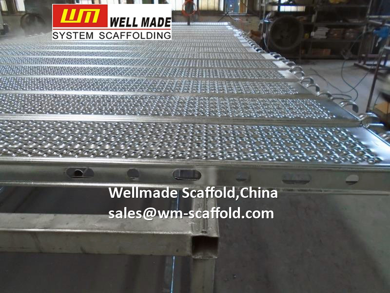 Metal Deck Plank Scaffolding Steel Planks Walkboard Platform Scaffold Board