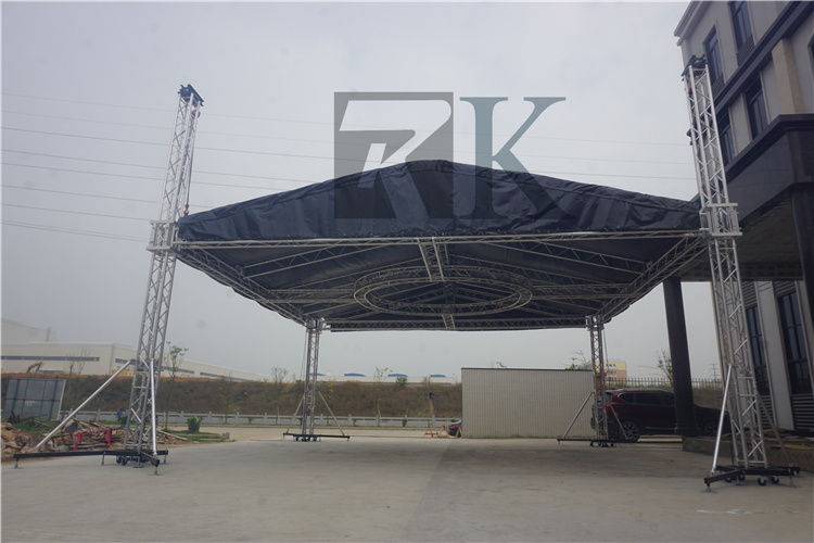 Outdoor Event Stage Truss Aluminum Performance Stage Truss Music Festival Concert Event