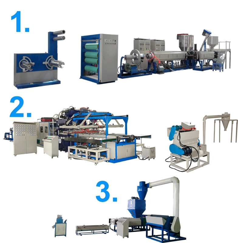PS Fast Food Box Product Type Plastic Forming Machine