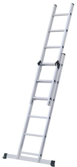 High Quality Aluminum Scaffolding Ladder with 2*6 Steps