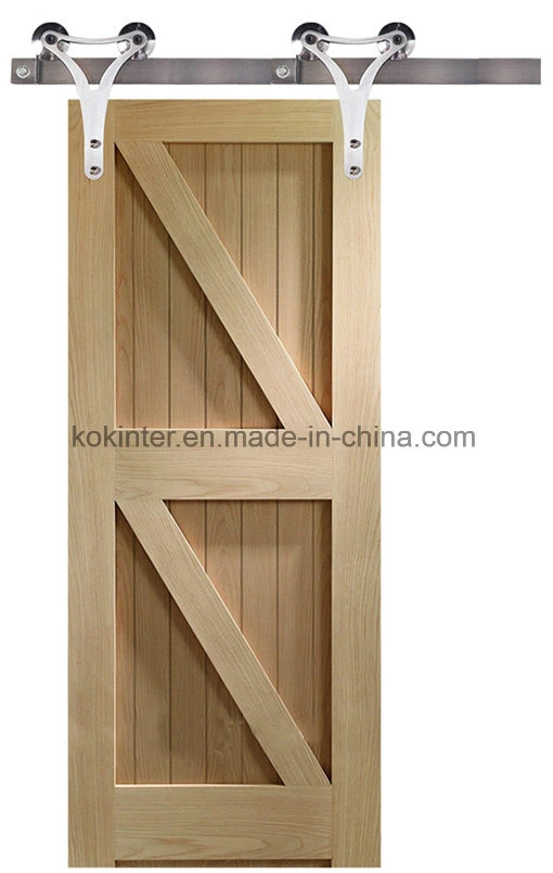 Single Barn Door Mould Door Solid Wood Door PVC Door