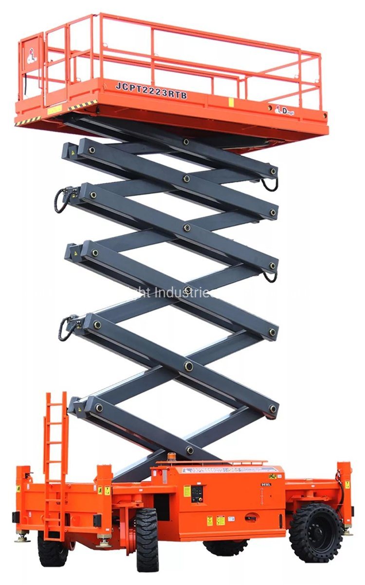 Self-Propelled Lift Platform Jcpt2223rtb Lifting Height Hydraulic Scissor Lift