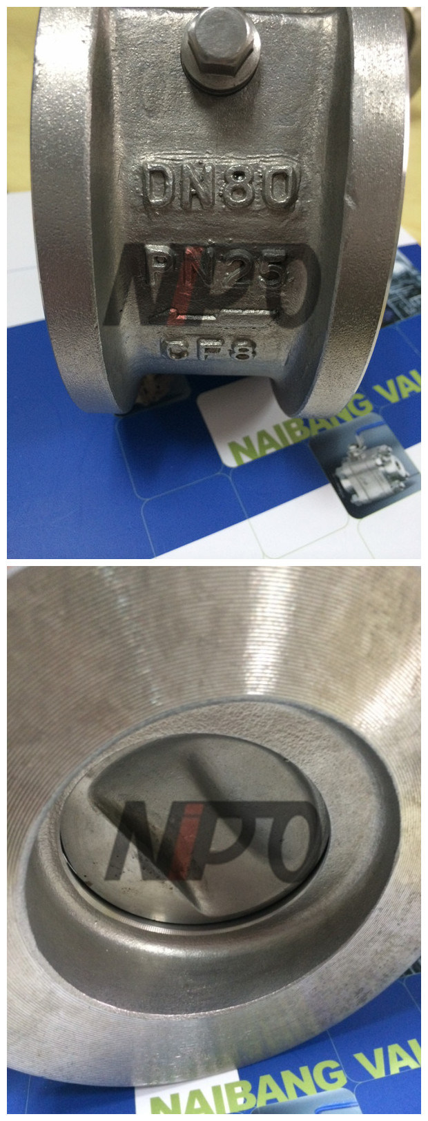 Wafer Retainerless Tilting Disc Swing Check Valve (H77)
