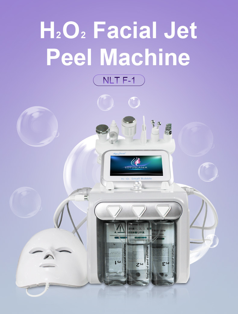 Most Effective Skin Rejuvenation RF Blackhead Remover Vacuum Hydro Dermabrasion Machine