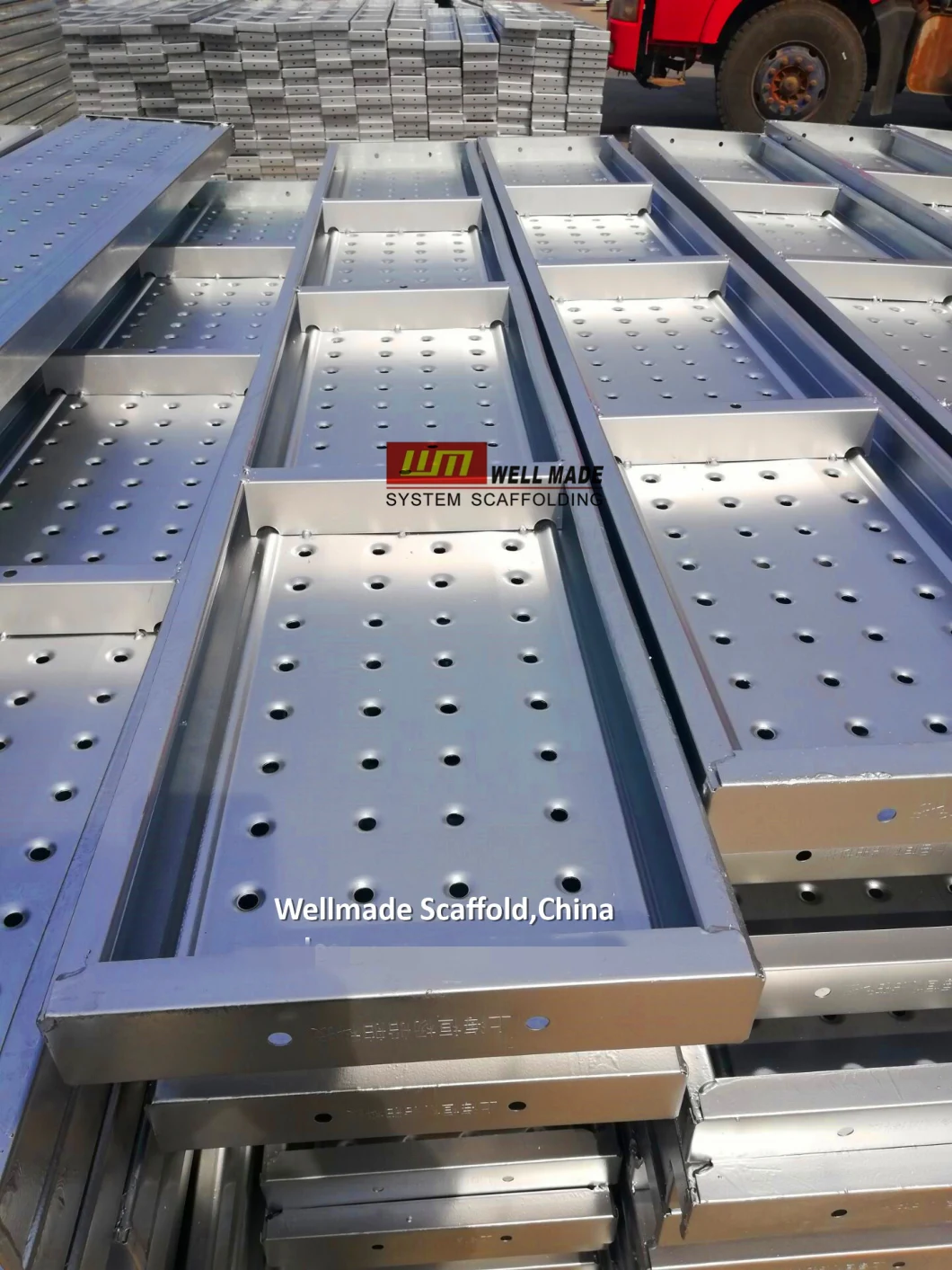 Construction Scaffold Boards Walking Platform Metal Deck Steel Plank Scaffolding