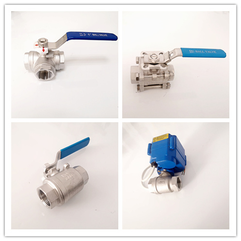 CF8/CF8m Stainless Steel Industrial Electric 2PC Ball Valve