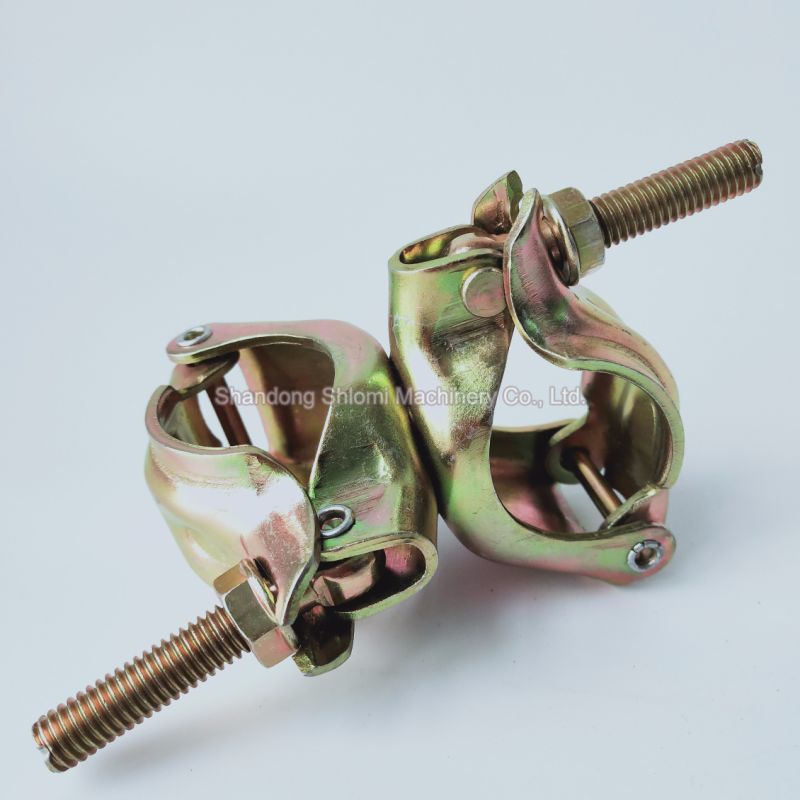 BS1139 Scaffold Galvanized Pressed Steel Scaffolding Double Coupler