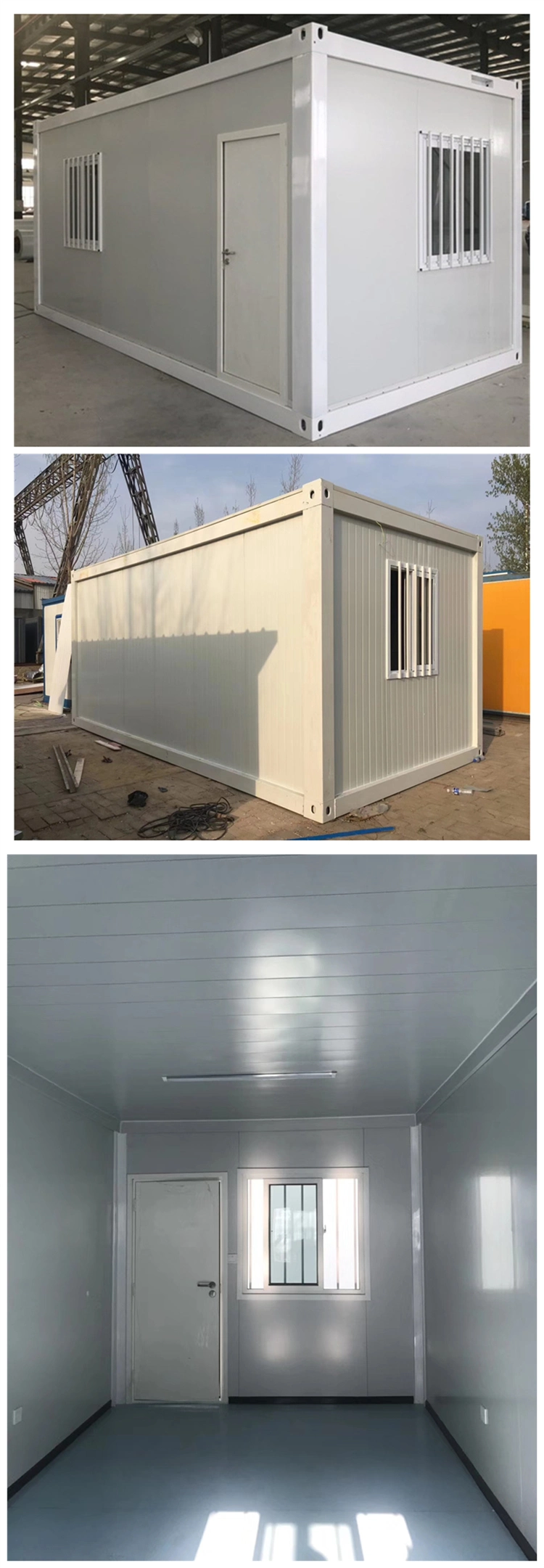 Fireproof Flat Pack Container House Waterproof Heat Proof Earthquake-Proof Container Home Maker