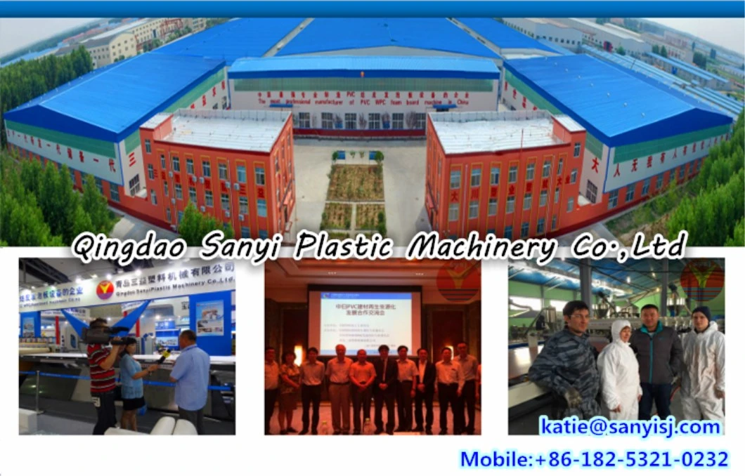 WPC Foam Sheet Production Line/PVC Foam Board Extrusion Line/Plastic Extruder Machine