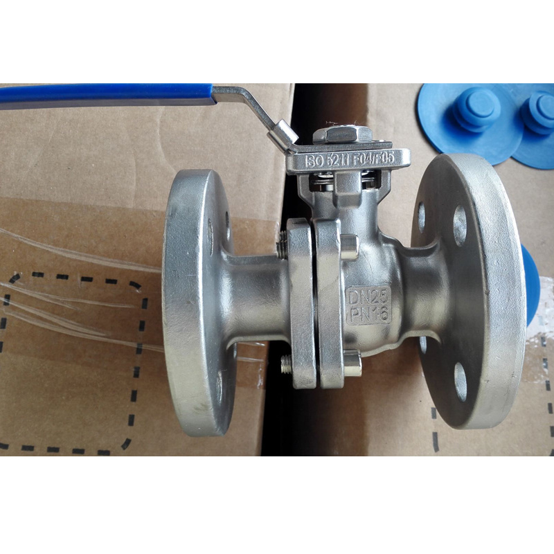 Industrial Ss Flanged Floating Wcb 2-PC Ball Valve Globe Valve Wafer Check Valve Stainless Steel Valve