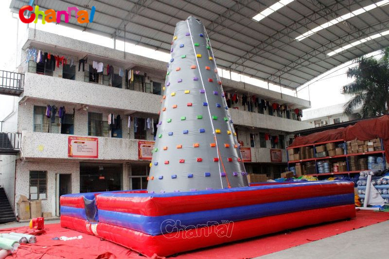 Jumping Bouncer Climbing Games Inflatable Climbing Wall