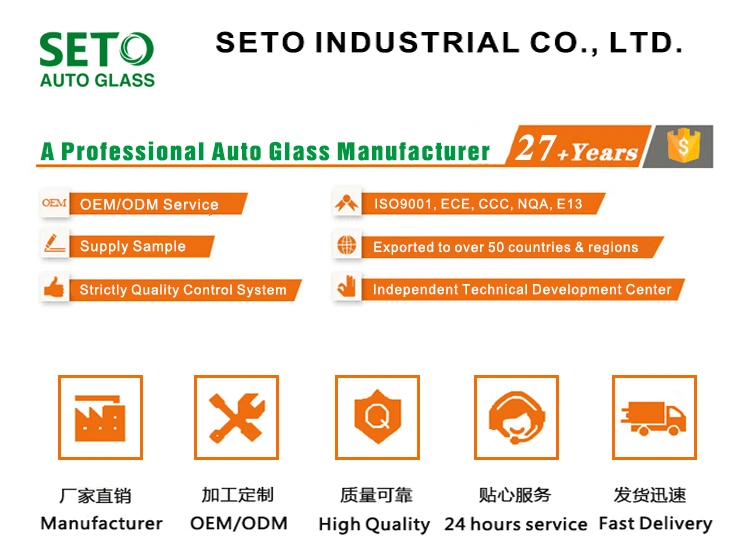 6 5 4 3 2.3 2.1mm Auto Glass Manufacturers High Quality Auto Glass