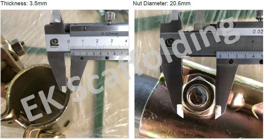 En74 BS1139 China Supplier Manufacturer British Scaffolding Fitting Scaffold Clamp Pressed Sleeve Coupler