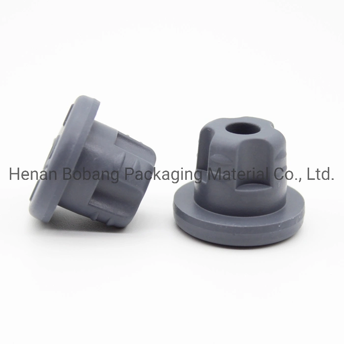 Rubber Stopper 20mm 20-D4 Gray Bromobutyl Rubber Stopper Used for Pharmaceutical Injection Glass Vial