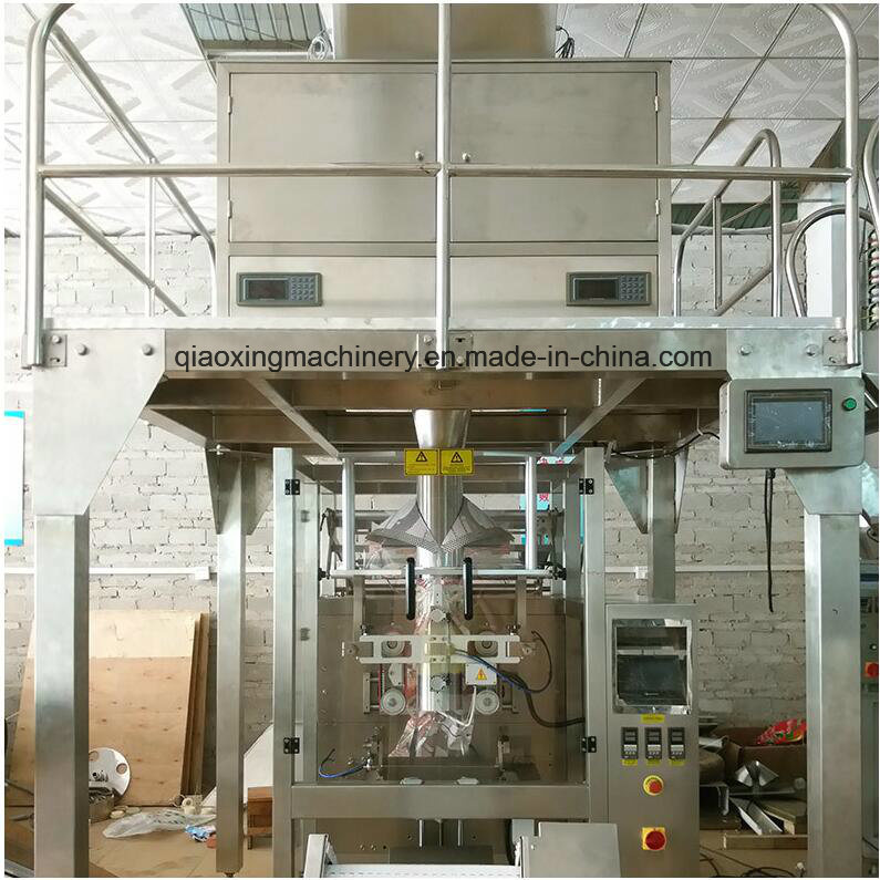 Full Automatic Vacuum or Nitrogen Filling Quick Frozen Sweet Corn Packer Packing Package Machine