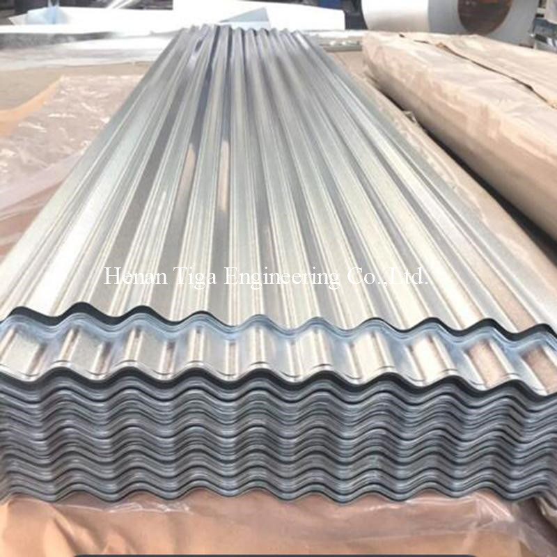 Corrugated Galvalume Aluzinc Metal Roof Ceiling Siding Facade Panels