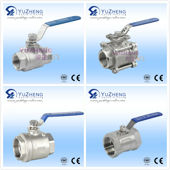 DIN Standard Industrial Two Pieces mm Thread Floating Ball Valve