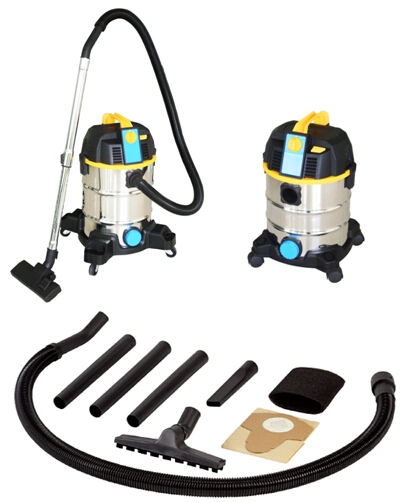 306-35L 1600W Stainless Steel Tank Wet Dry Vacuum Cleaner