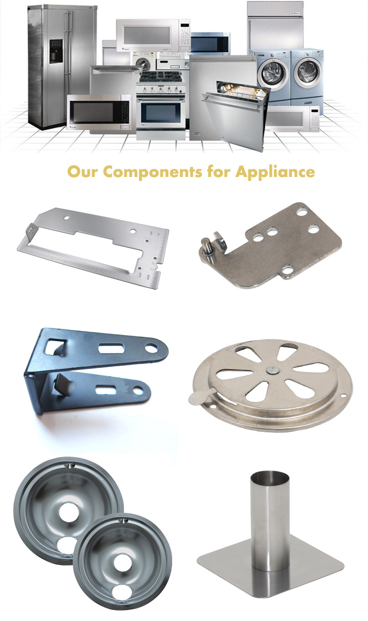 Custom ISO Metal Appliance Factory Parts