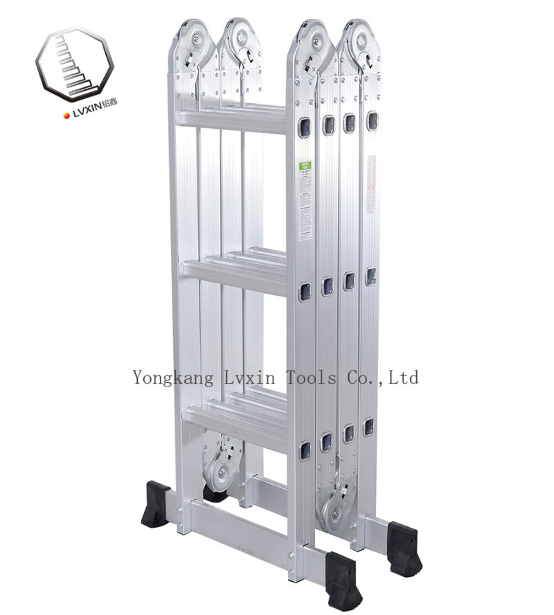 Multi-Purpose Aluminium Scaffold Ladder for Construction