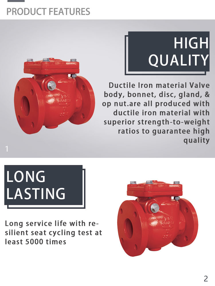 APC Fire Protection Check Valve Fire Fighting Use