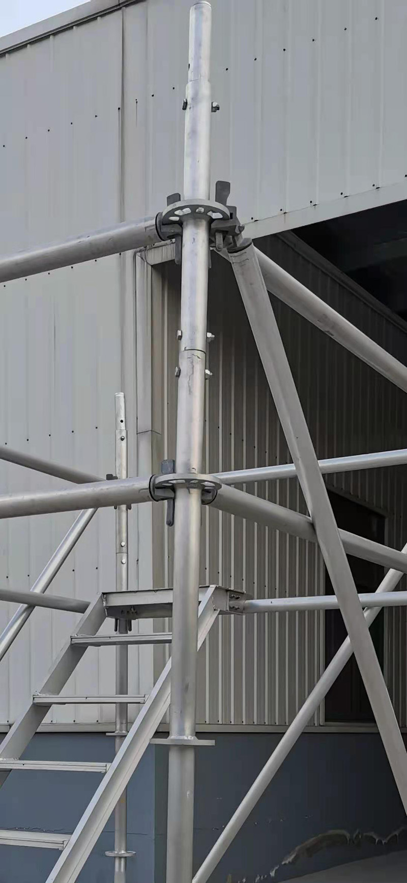 Aluminum Ringlock Mobile Construction a Frame System Scaffold
