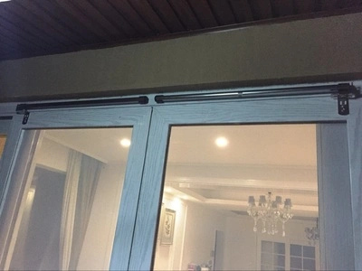 46inch Indoor Solid Wood Sliding Door for Concealed Door Closer/Semi-Automatic Door Closer