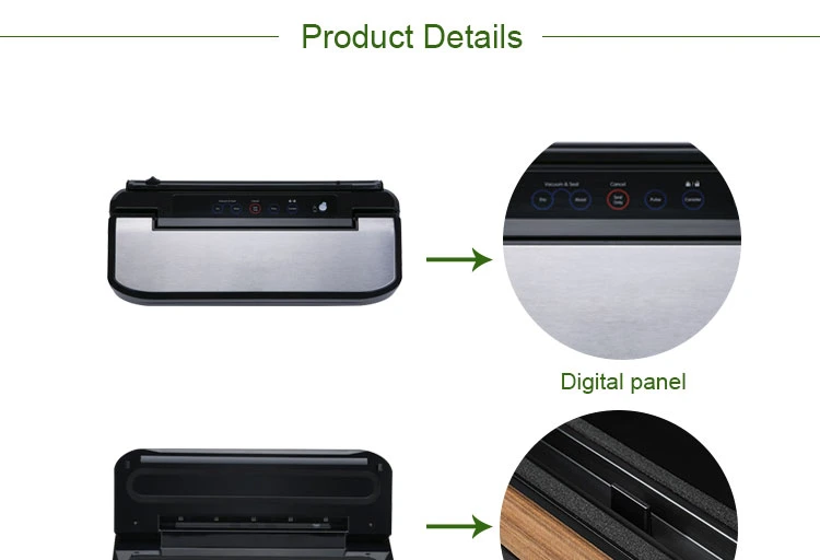 High Quality Vacuum Food Saver Vacuum Sealer for Home Kitchen Use