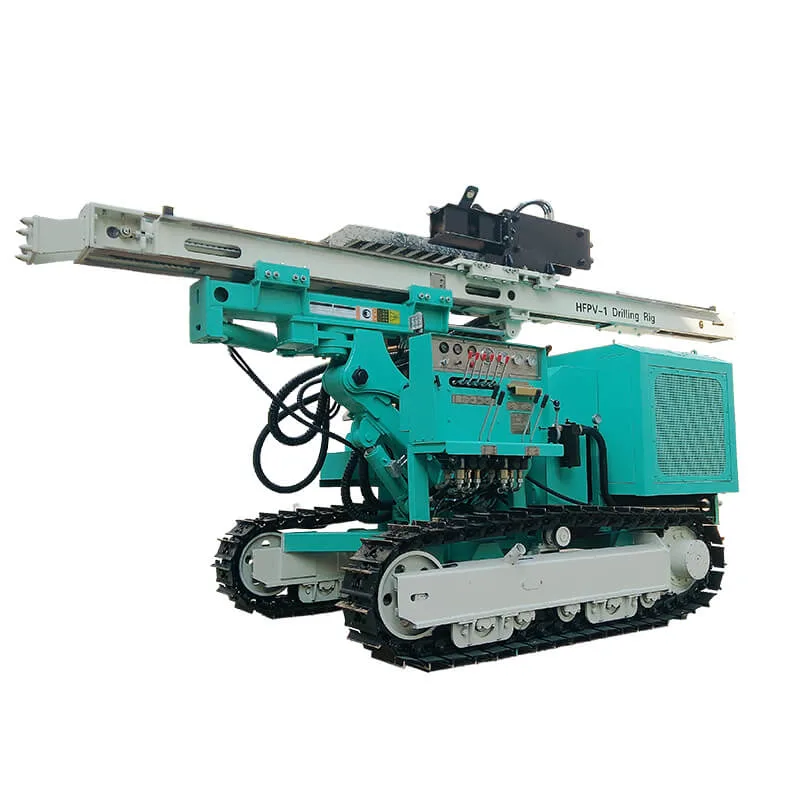 Hfpv-1 Crawler Photovoltaic Pile Drilling Machine for Photovoltaic Power Station