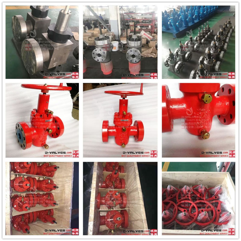 API 6A Expansion Flat Gate Valve with Handle Operation