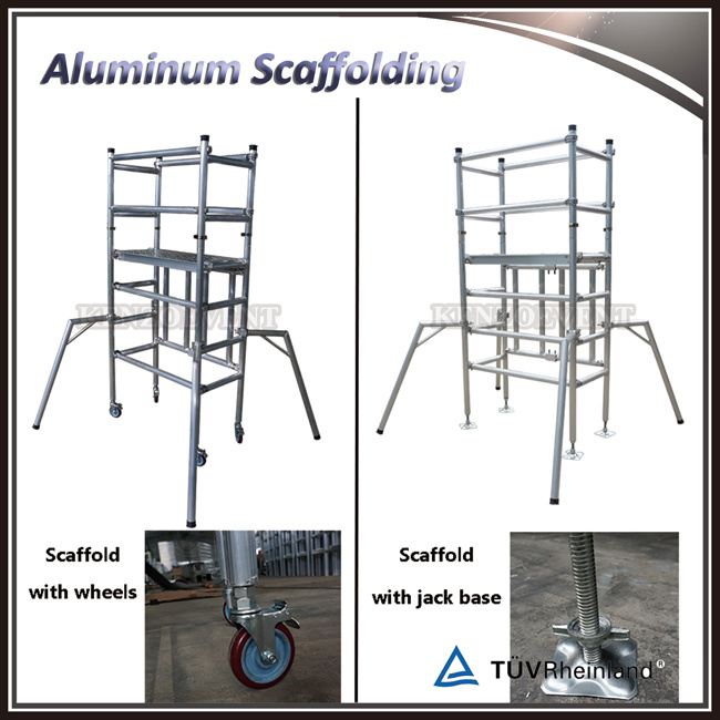 New Design Aluminum Scaffolding Mobile Scaffolding Tower Foldable Scaffold