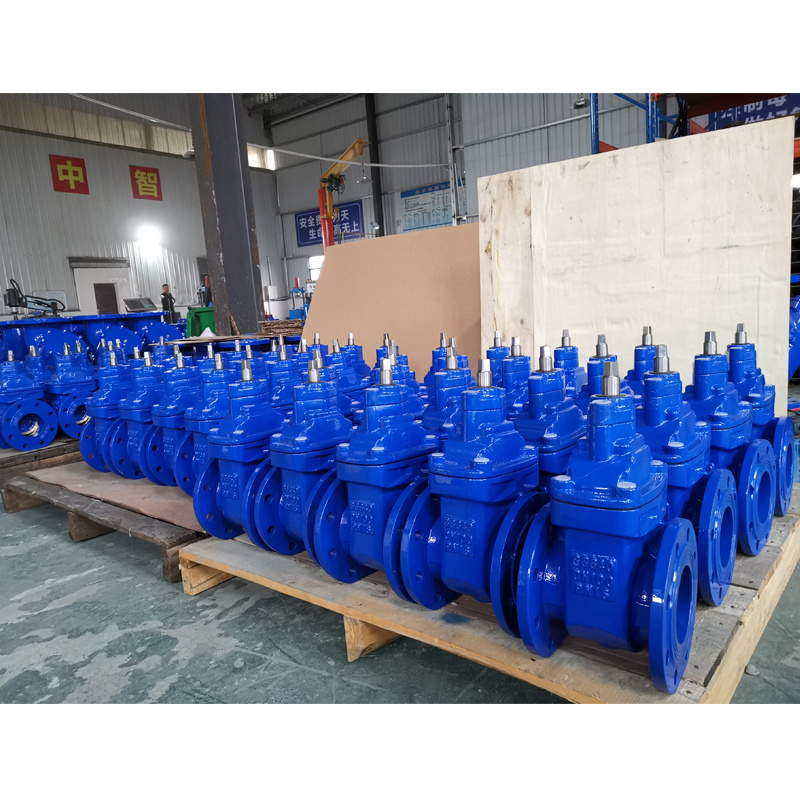 DIN Pn16 DN200 Ductile Iron/Wcb/Stainless Steel Non Rising Stem Resilient Seated Industrial Gate Valve Electric Valve Globe Valve Butterfly Valve