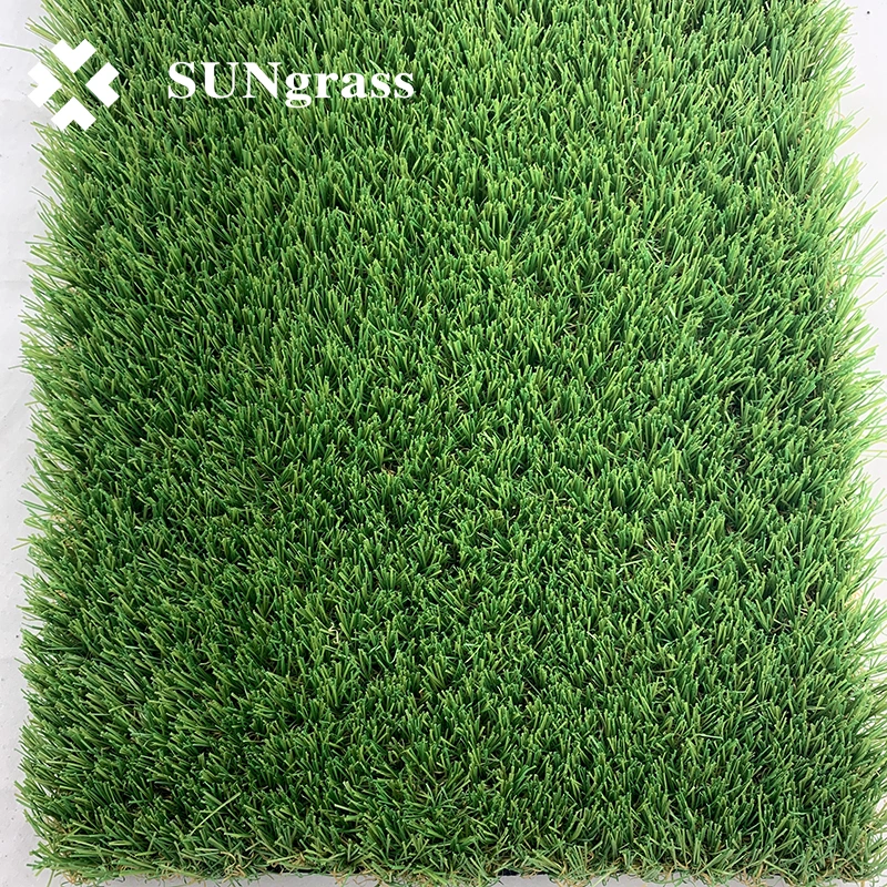 U Shape 35mm 4-Tones 18 Stitches Synthetic Grass Artificial Grass Landscape Grass Garden Grass for Decoration