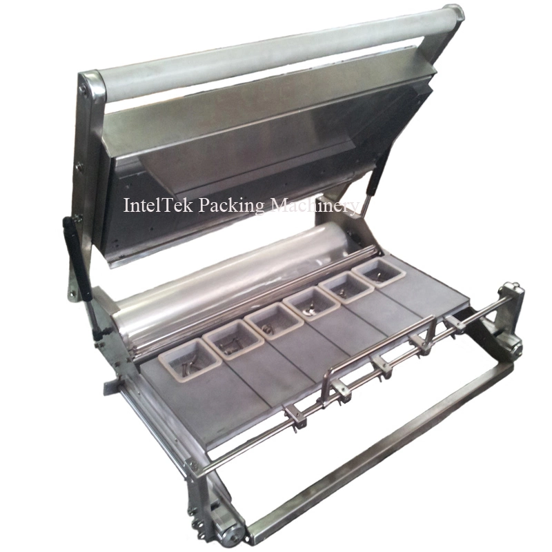 Quick and Safe Hot Sell Tofu Tray Box Heat Sealing Equipment