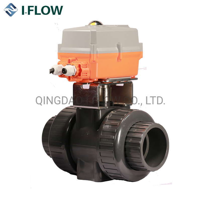 50mm PVC Electric Ball Valve with Actuator