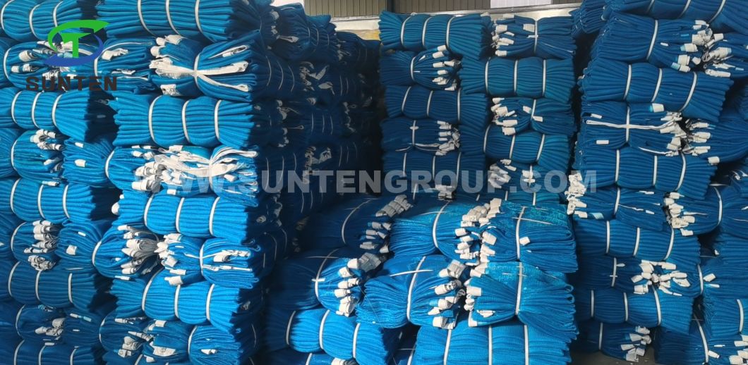 Industrial/Safety/Construction/Debris/Building/Scaffold Net in Lake Blue Color for Construction Sites