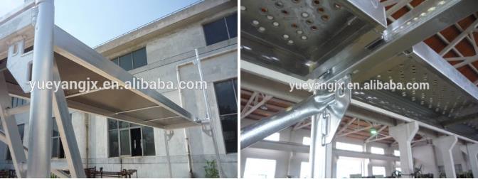European Layher Facade Steel Scaffolding System for Construction Use