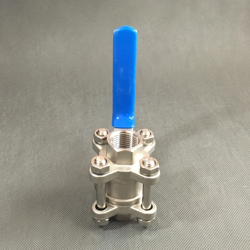 China Manufacture 3PC Stainless Steel Thread Ball Valve Hydraulic Ball Valve Wafer Check Valve