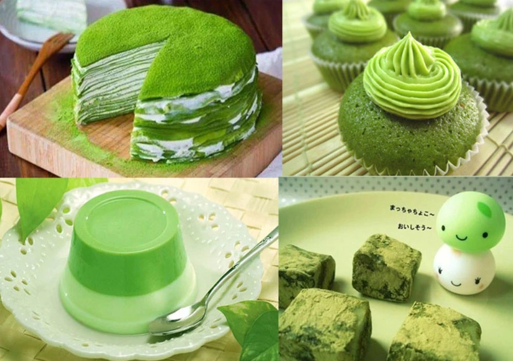 100% Natural Green Tea Powder Matcha Powder Factory Supply for Baking