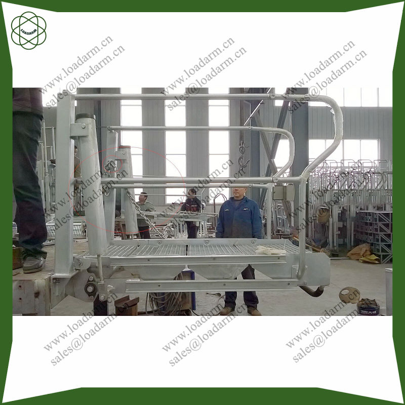 Mobile Steel Scaffold Platform Folding Ladder (for skid mounted system)