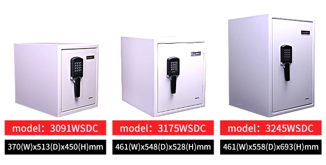 Cabinet Fire Resistant Safe Box with Digital Lock Metal Waterproof Fireproof Cash Box Caja Furete