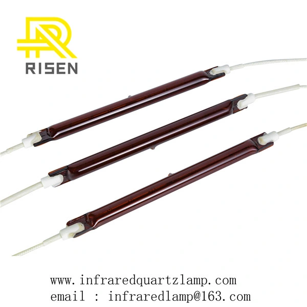 1000W Quartz Tubular Glass IR Radiant Heating Tube Bulb Infrared Paint Drying Heater Lamp for Dryer